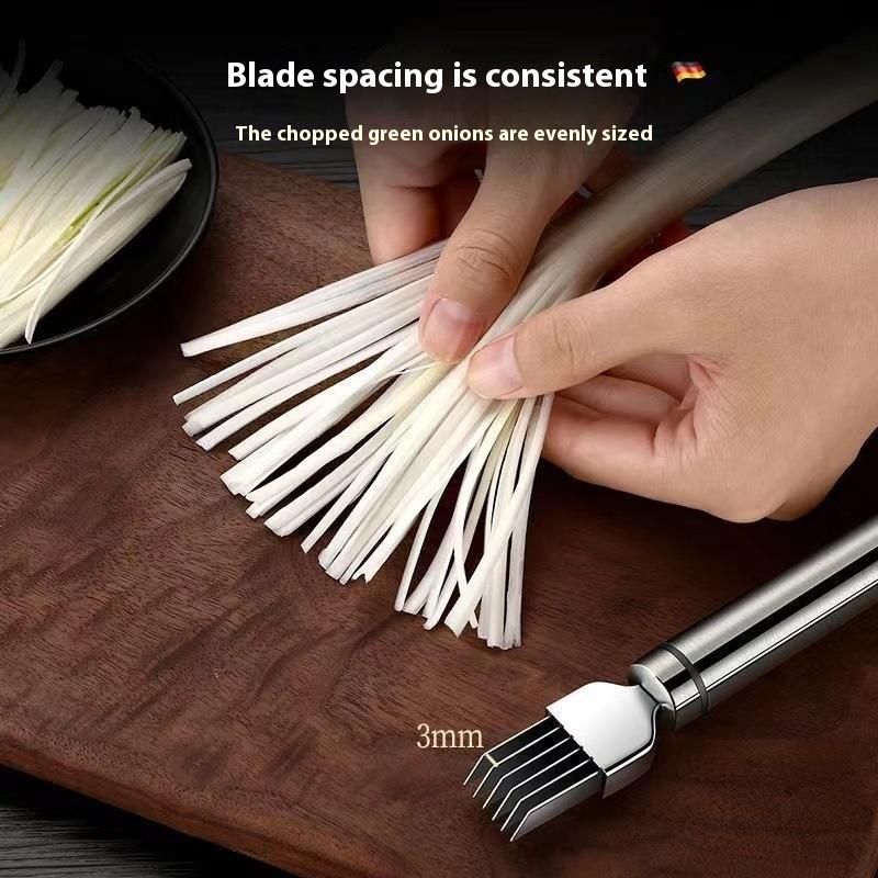 Stainless Steel Shred Silk The - огляд і ціна Onion Holder Slicer