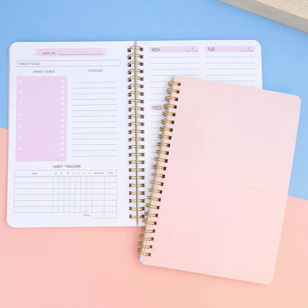 A5 Weekly Planner Coil Daily P - огляд і ціна Meal Prep Planner