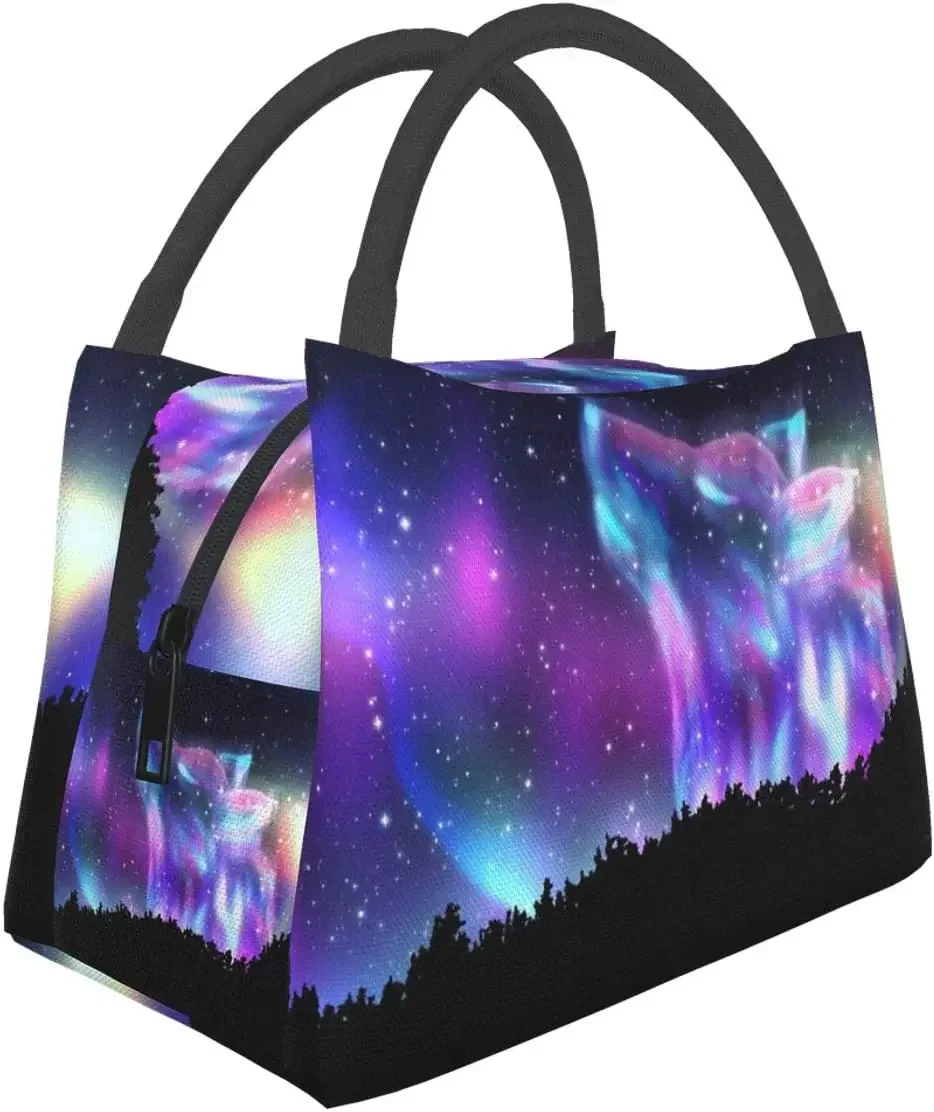 Galaxy Wolf Thermal Lunch Bag  - огляд і ціна Meal Prep Tofu