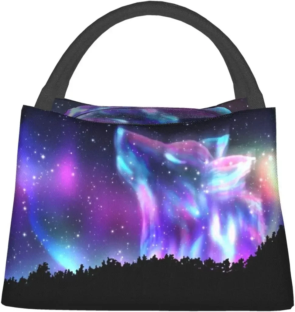 Galaxy Wolf Thermal Lunch Bag  - огляд і ціна Meal Prep Tofu