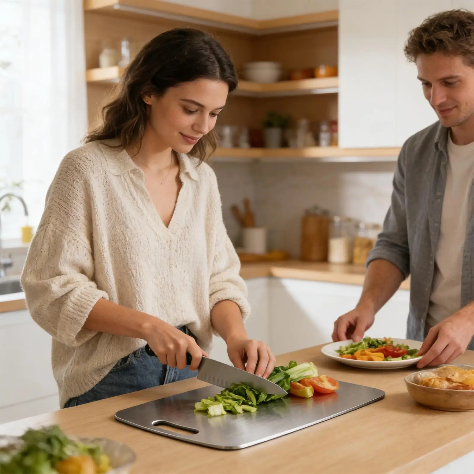 Stainless Steel Chopping Board - огляд і ціна Meal Prep Chicken