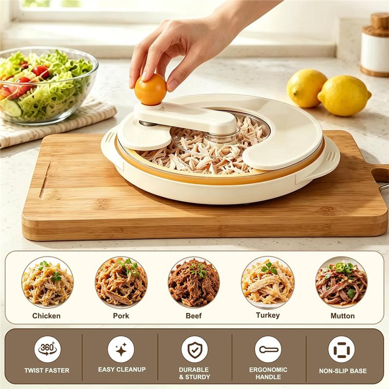 AAAN-Manual Chicken Breast Shr - огляд і ціна Meal Prep Chicken
