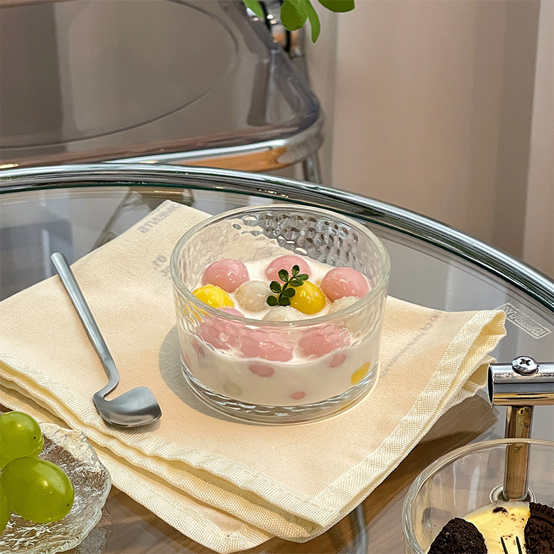 YWDL 4pcs Clear Glass Mini Bow - огляд і ціна Meal Prep Kit