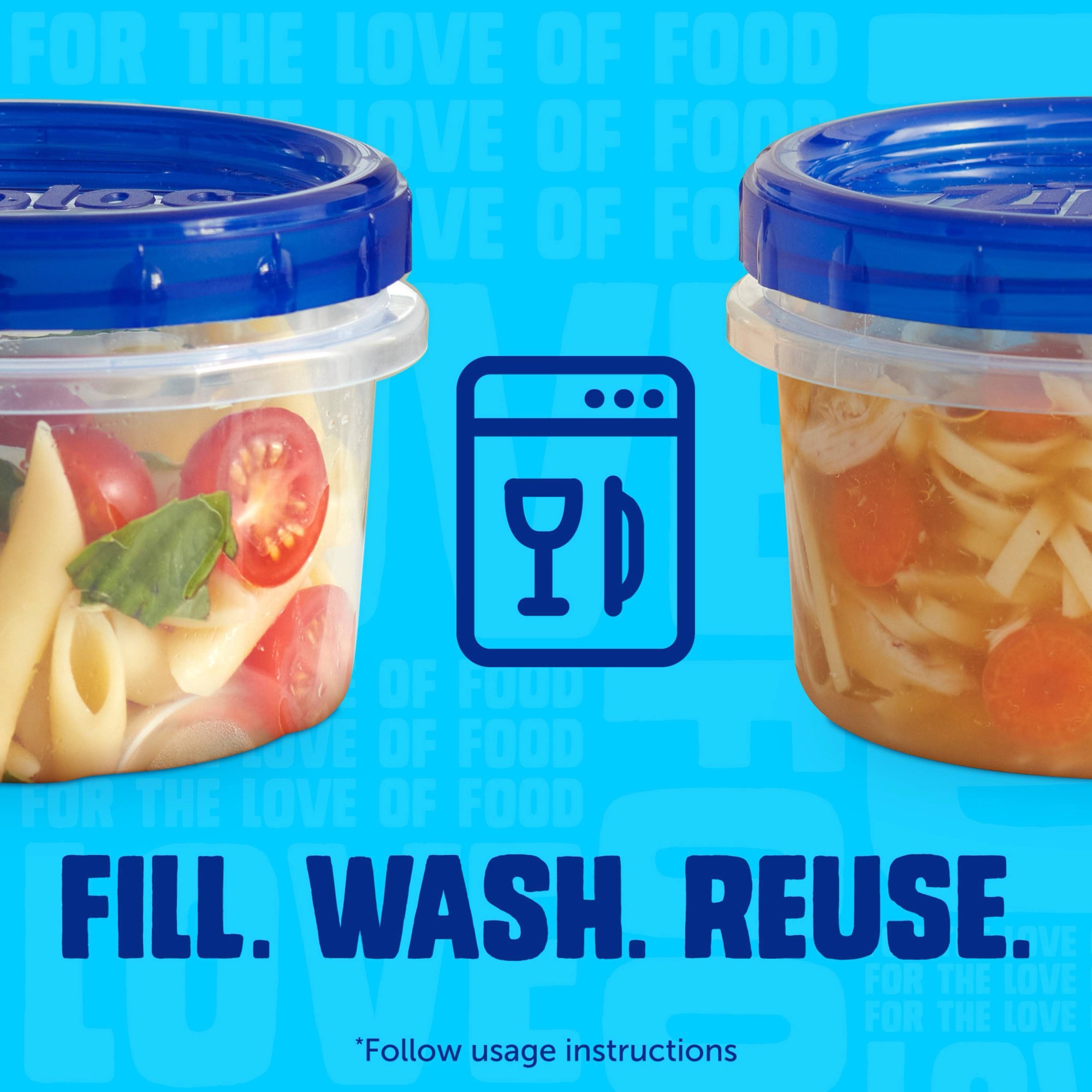 2ct Small Twist Lock Food Stor - огляд і ціна Meal Prep Bowl
