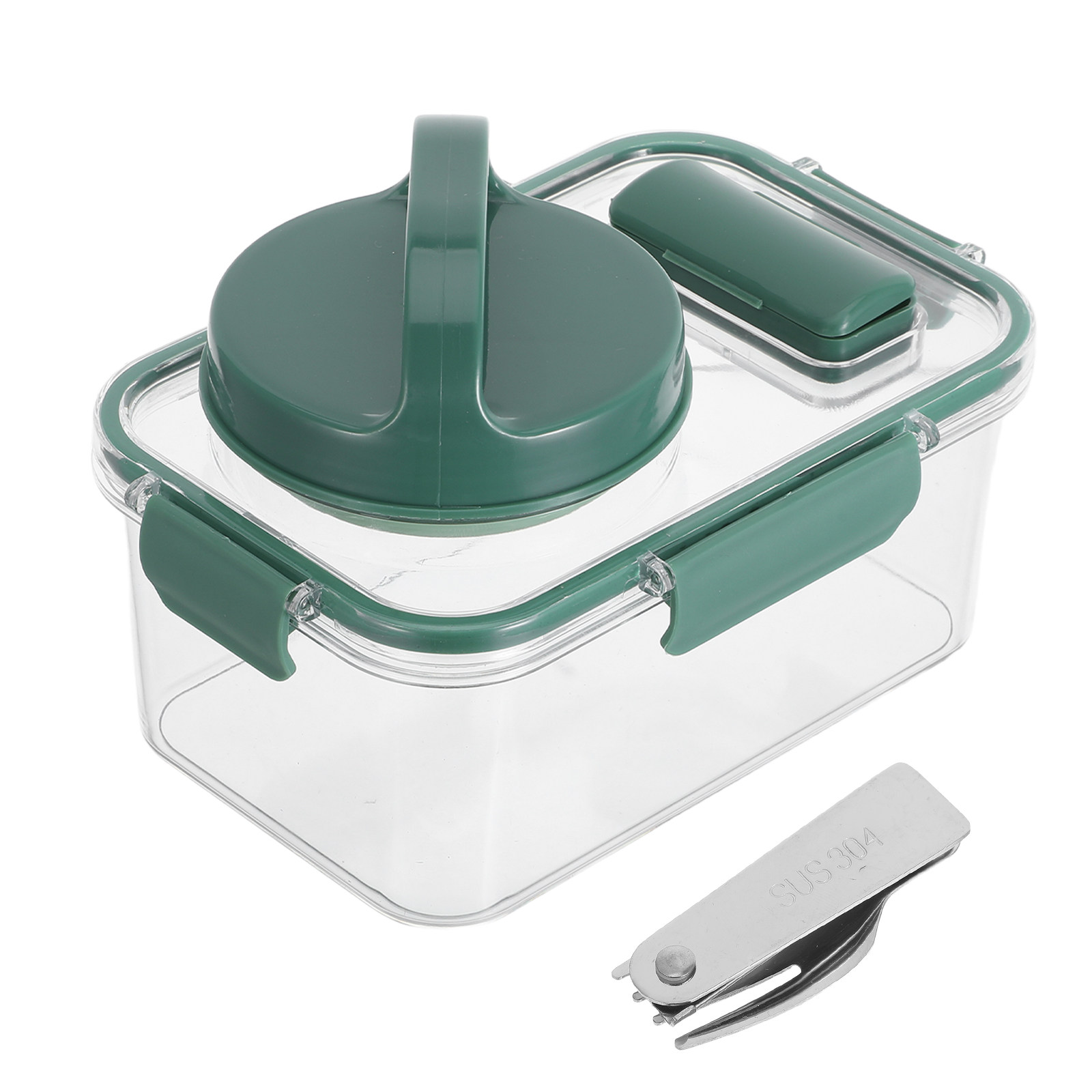 Salad Container with Dressing  - огляд і ціна Meal Prep Bowl