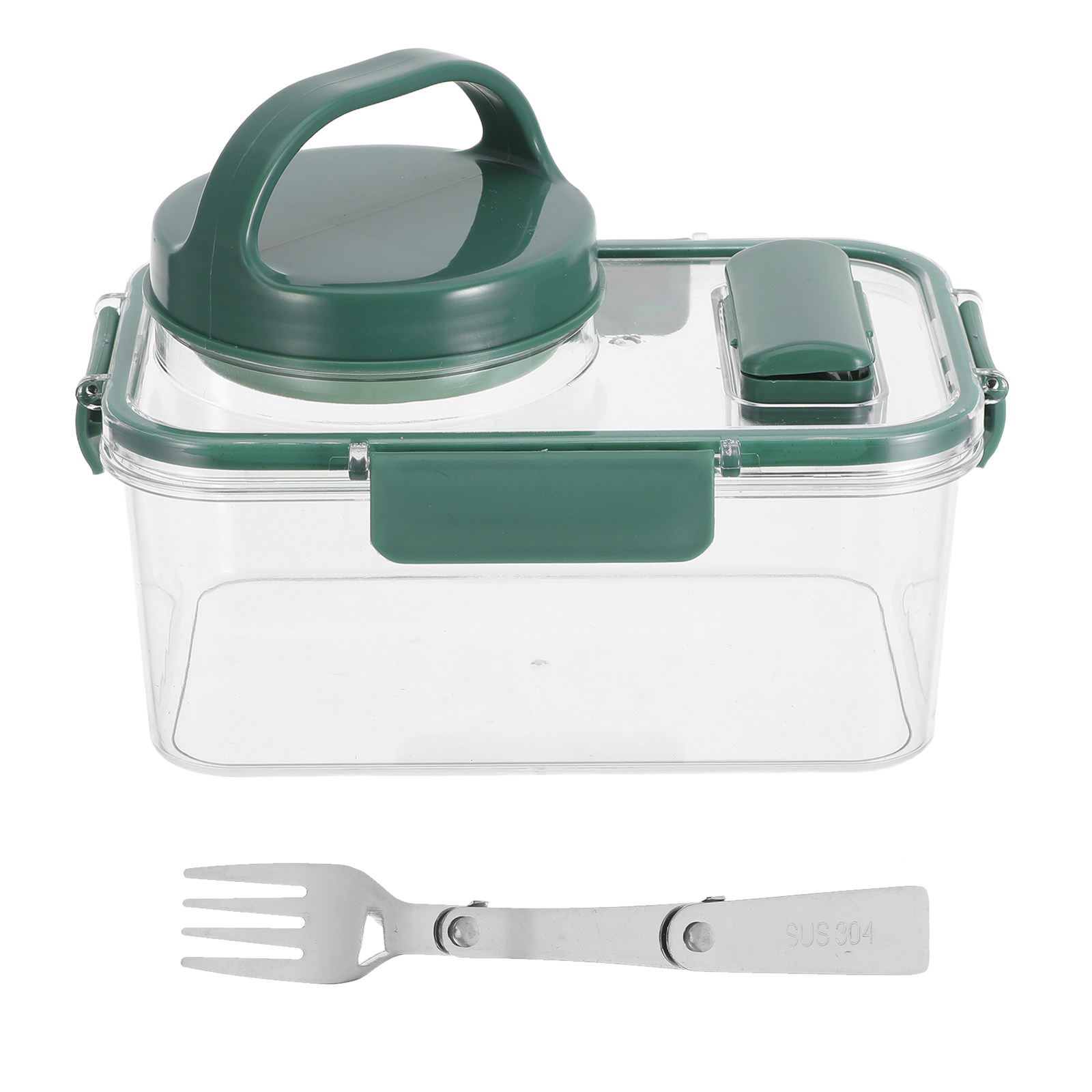 Salad Container with Dressing  - огляд і ціна Meal Prep Bowl