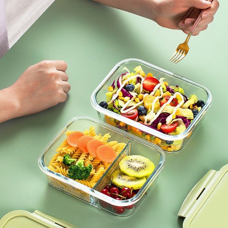 Home Kitchen Minimalist Glass  - огляд і ціна Meal Prep Bowl