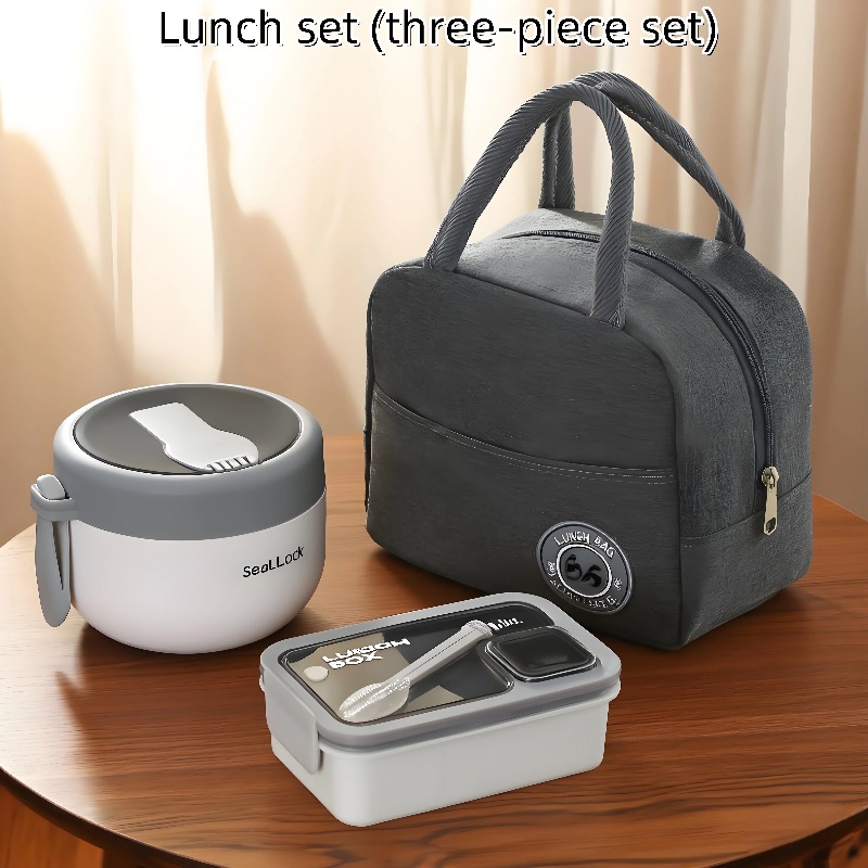 3-Piece Leakproof Lunch Contai - огляд і ціна Meal Prep Kit