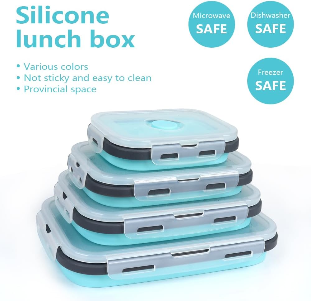 4PS Collapsible Food Storage C - огляд і ціна Meal Prep Kit