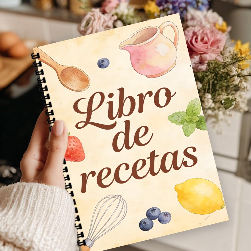 A5 Paper Spanish Recipe Book,  - огляд і ціна Meal Prep Recipes Healthy