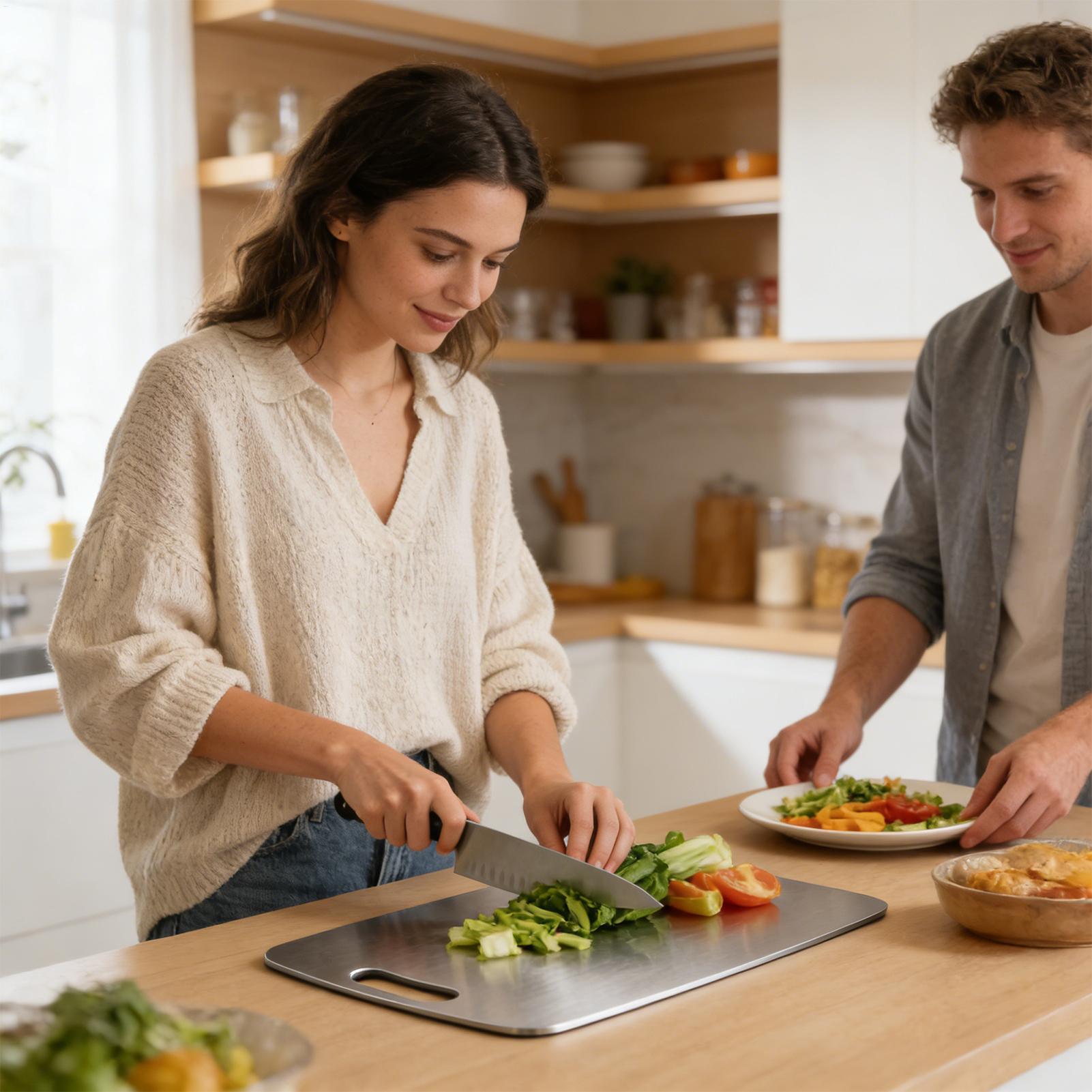 Stainless Steel Chopping Board - огляд і ціна Meal Prep Chicken