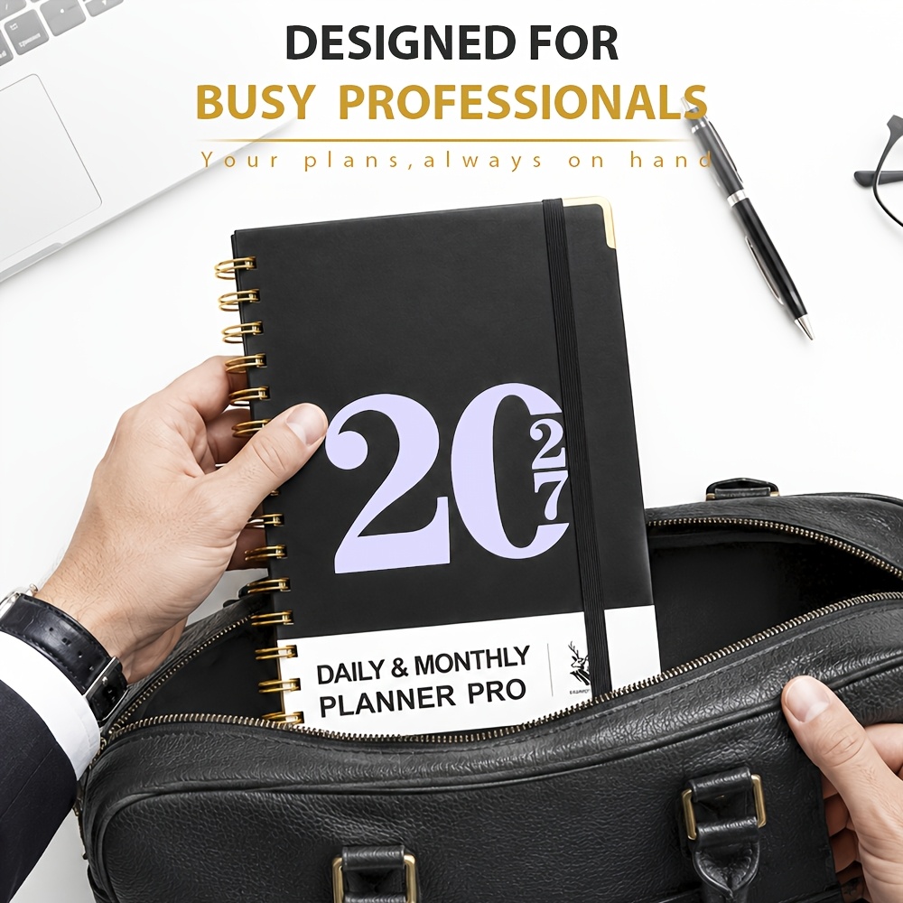 2027 Ring Binder Daily Planner - огляд і ціна Meal Prep Planner