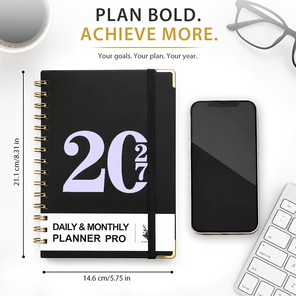 2027 Ring Binder Daily Planner - огляд і ціна Meal Prep Planner
