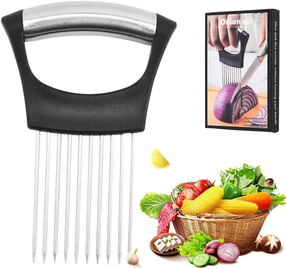 Onion Holder for Slicing, Upgr - огляд і ціна Onion Holder Slicer