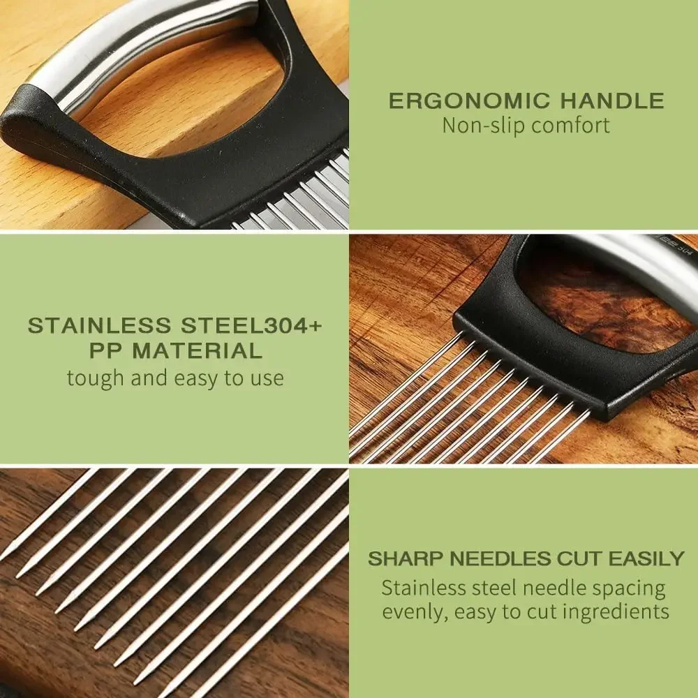 Onion Holder for Slicing, Upgr - огляд і ціна Onion Holder Slicer