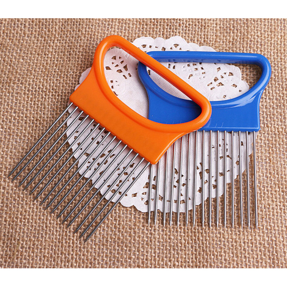 Stainless Steel Onion Plug Nee - огляд і ціна Onion Holder Slicer