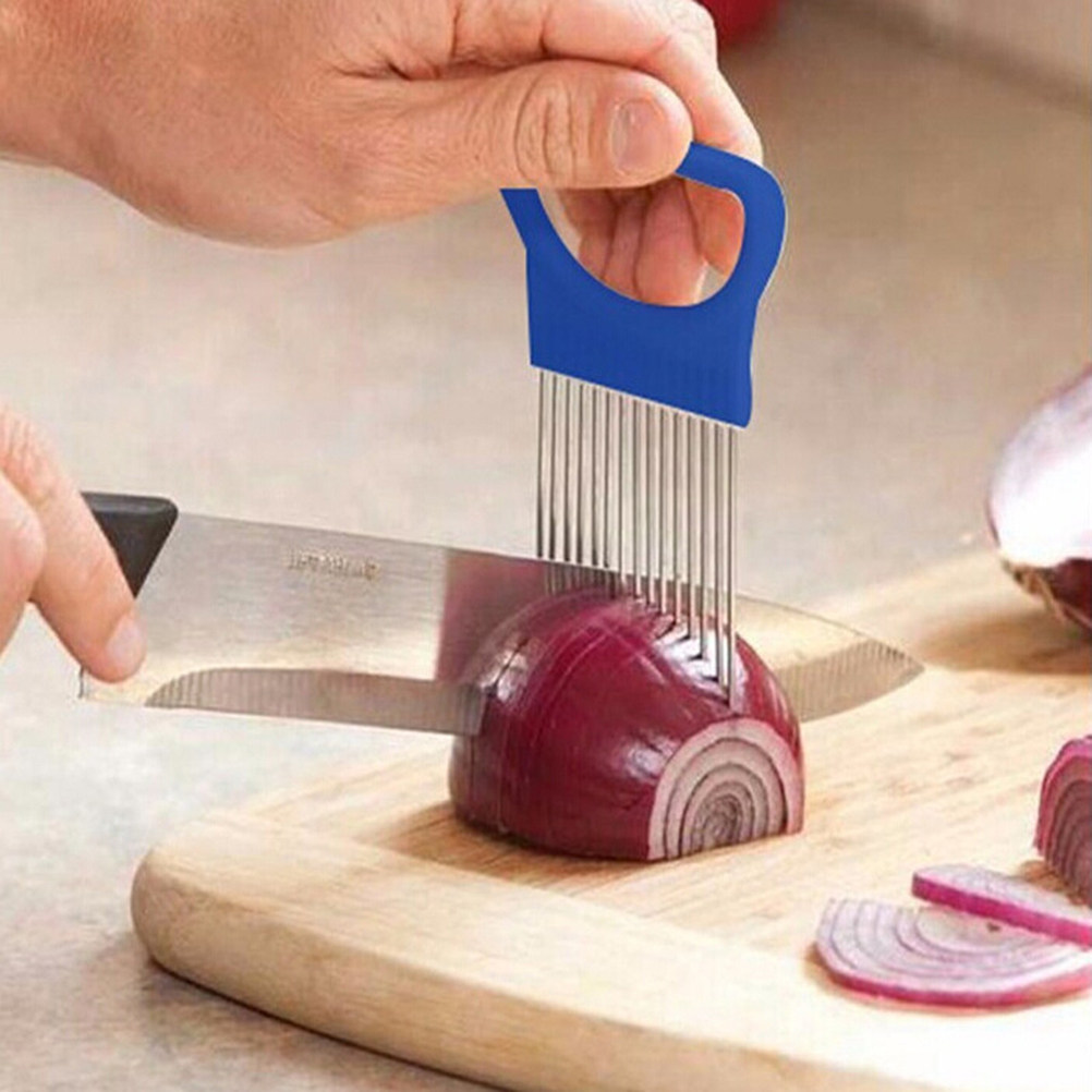 Stainless Steel Onion Plug Nee - огляд і ціна Onion Holder Slicer