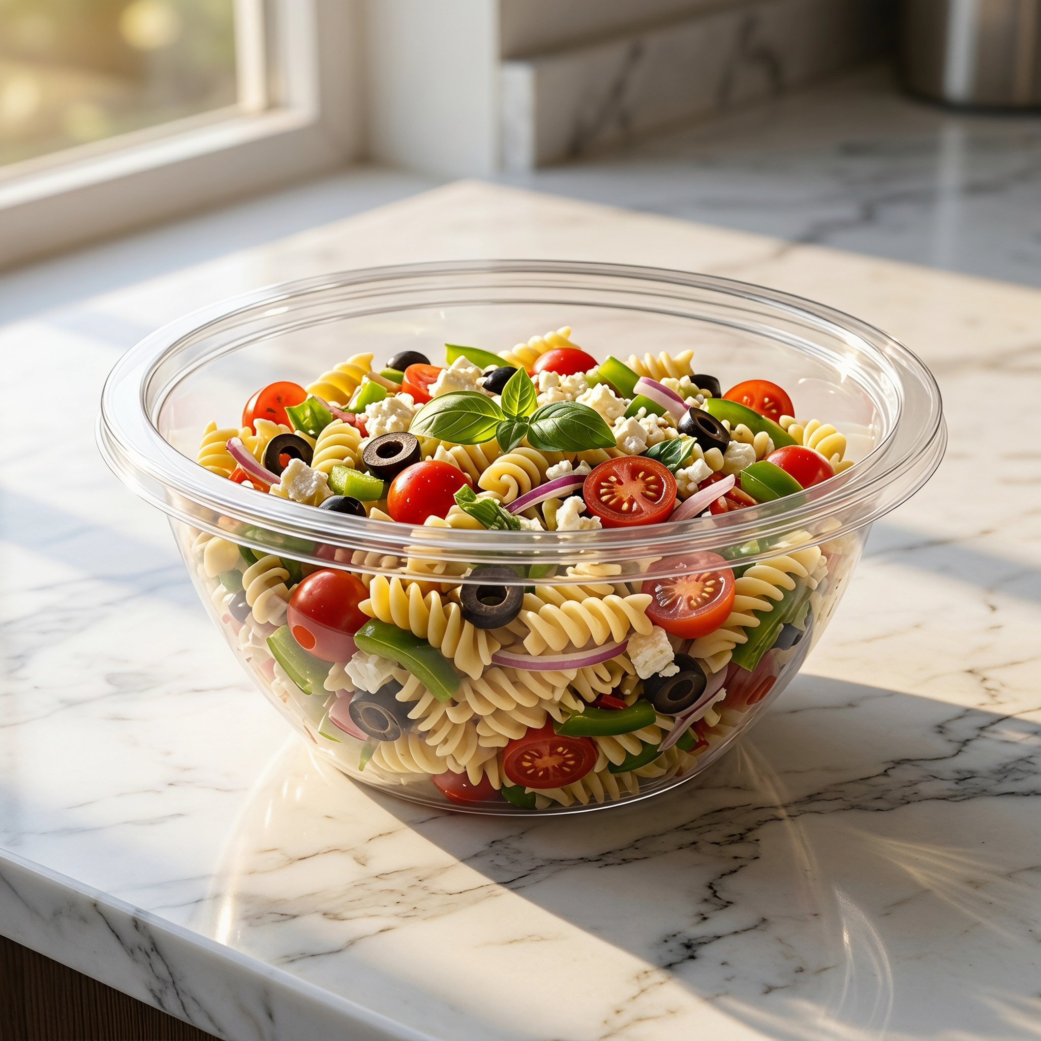 2Sets Clear Plastic Baking Mix - огляд і ціна Meal Prep Bowl