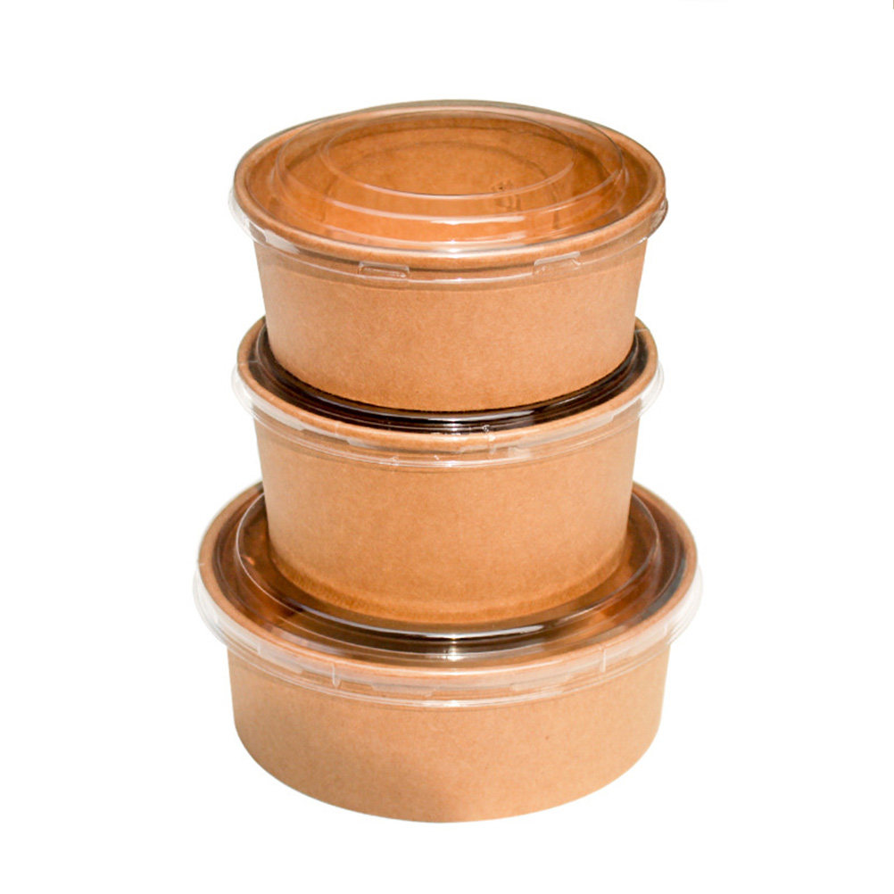 20Pcs Kraft Paper Bowls Leakpr - огляд і ціна Meal Prep Bowl