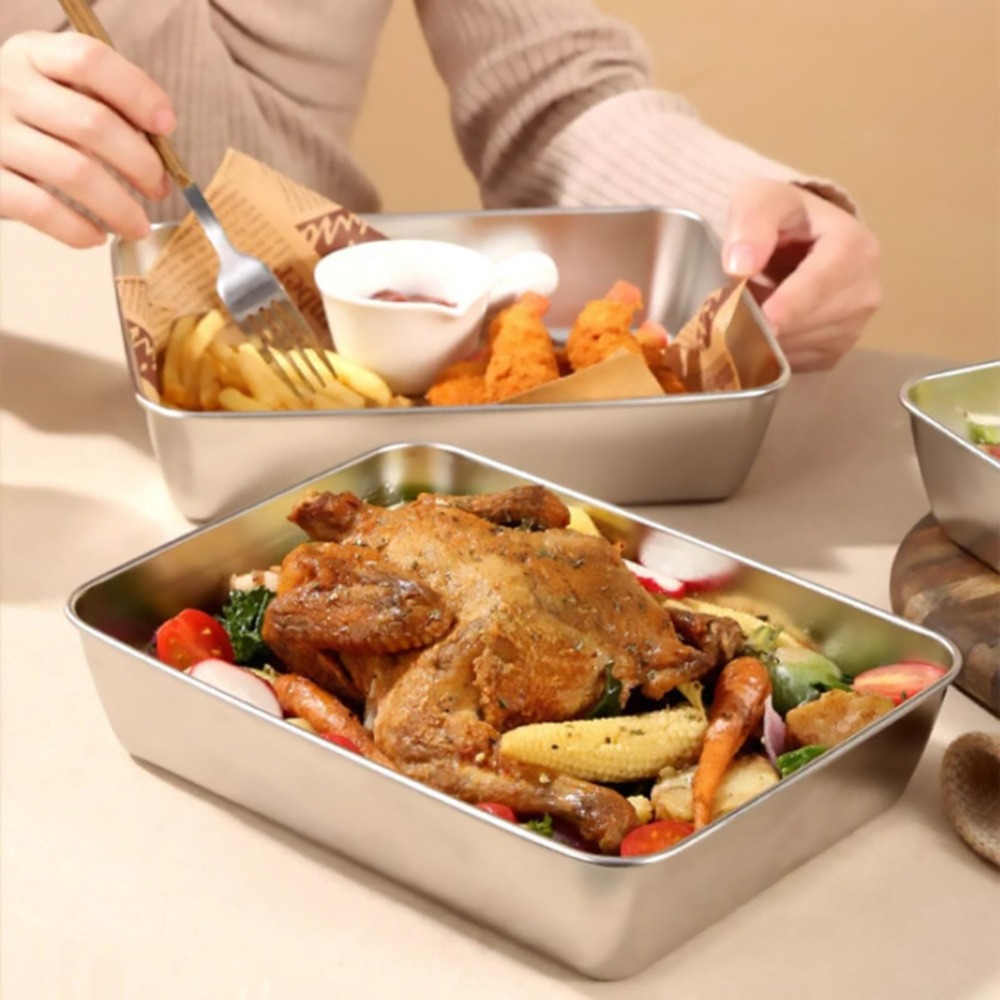 3 Pcs Stainless Steel Food Sto - огляд і ціна Meal Prep Kit