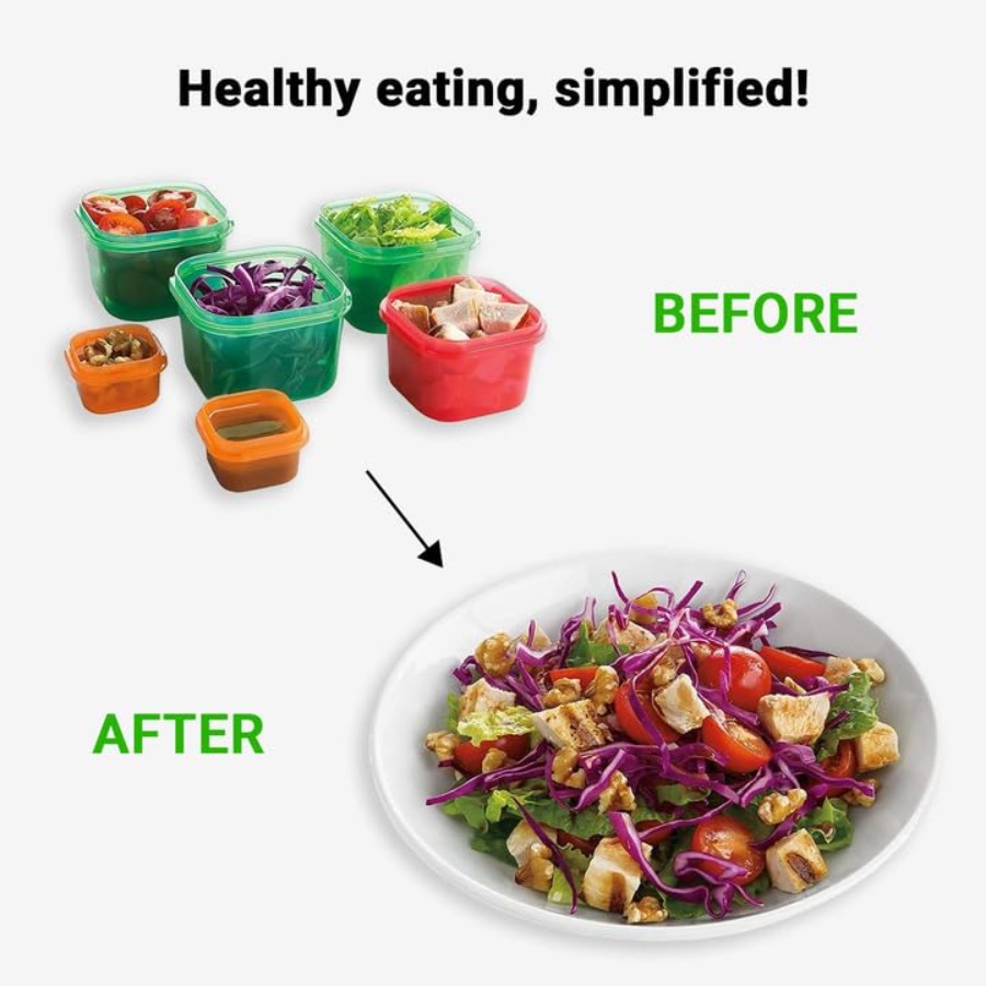Beachbody 21 Day Fix 7-Piece K - огляд і ціна Meal Prep Kit