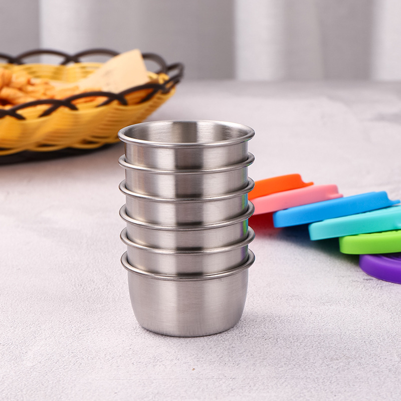 1/4Pcs Stainless Steel Dipping - огляд і ціна Sauce Dipping Cup