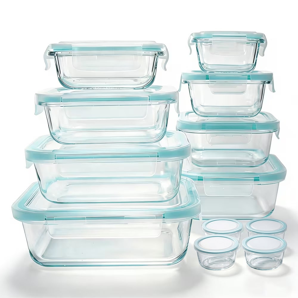 24 Pcs Glass Food Storage Cont - огляд і ціна Meal Prep Kit