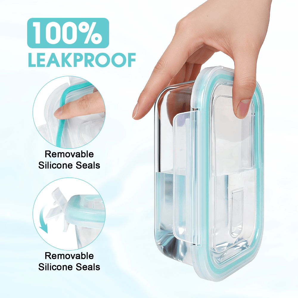 24 Pcs Glass Food Storage Cont - огляд і ціна Meal Prep Kit