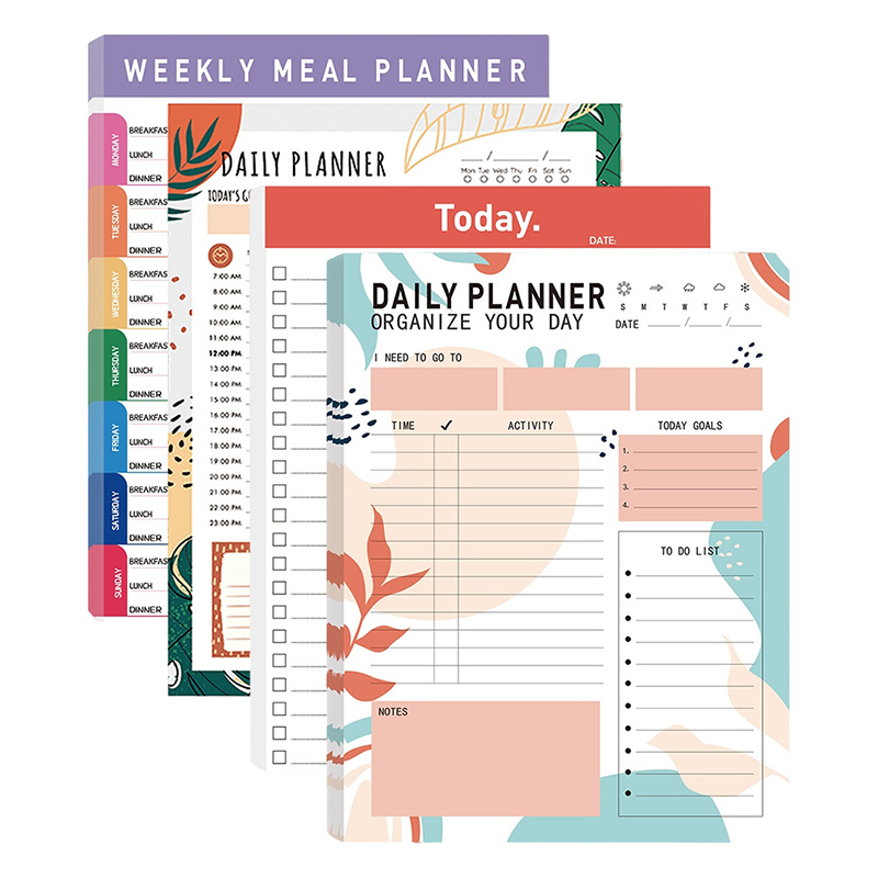 Magnetic Daily Planner Notepad - огляд і ціна Meal Prep Planner