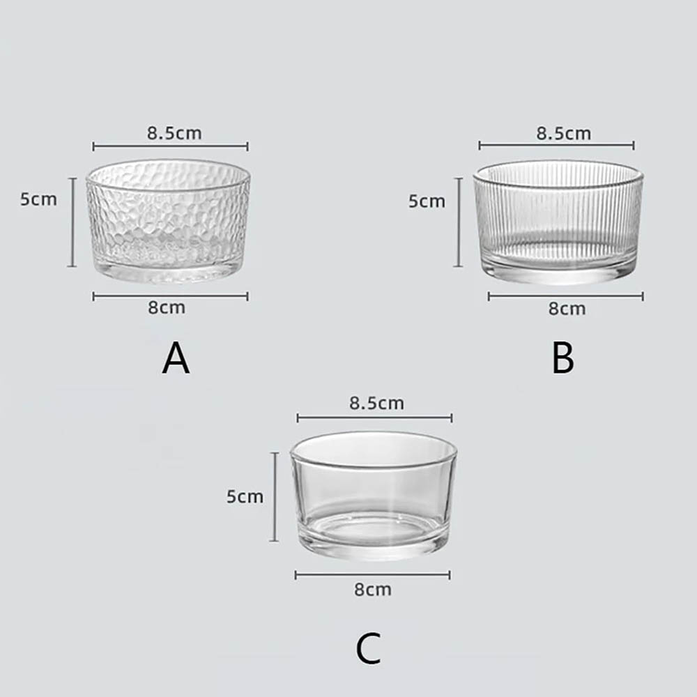 Clear Glass Mini Bowls Set Kit - огляд і ціна Meal Prep Kit